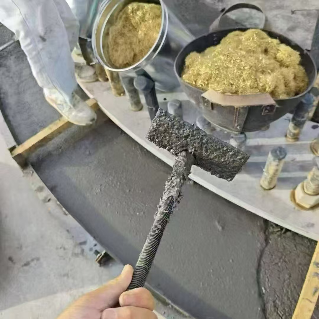 古塔C120钢纤维高强无收灌浆料 轧机压缩机汽轮机发电机锻压设备底座灌浆材料